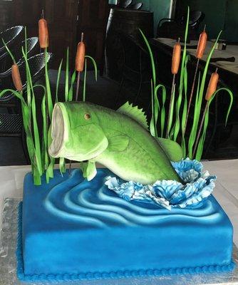 Edible jumping bass