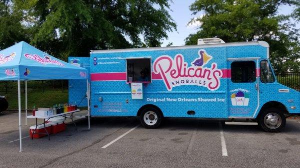 Pelican's on site at an event