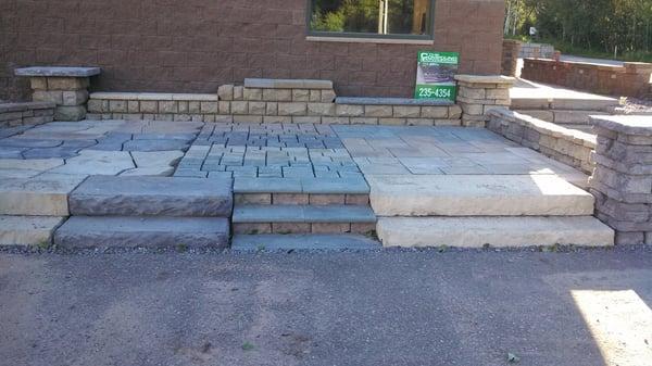 Outside Rosetta Landscape products display