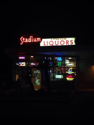 Stadium Liquors. A very important annex to the store b