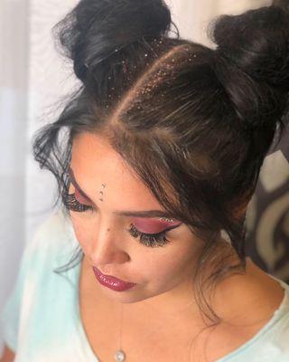 Make up and updo service available