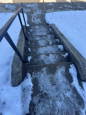 Unsalted steps