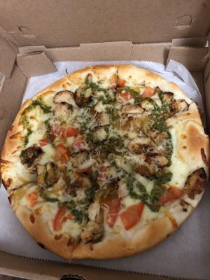 Chicken Pesto Pizza