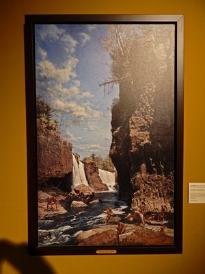 Painting of the Great Falls