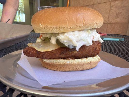 Hot honey chicken Sandwich