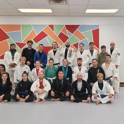 Weekly adult bjj 7pm class.