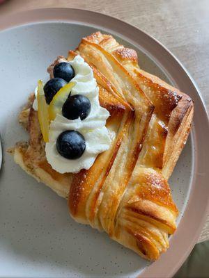 Blueberry hazelnut danish