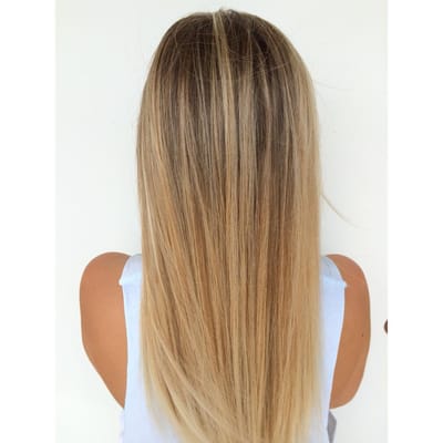 Beth - balayage and rooted