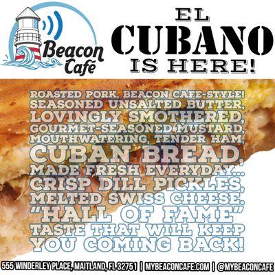 El CUBANO. Made one way, The authentic way!