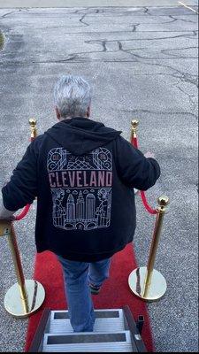 Cleveland finest red carpet service.