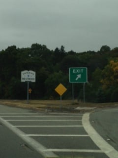 Town Of Westwood -- Westwood Sign (RTE 1)