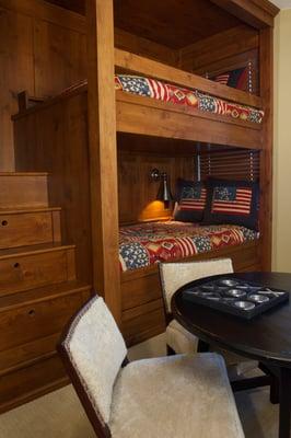 Custom Built In Bunks