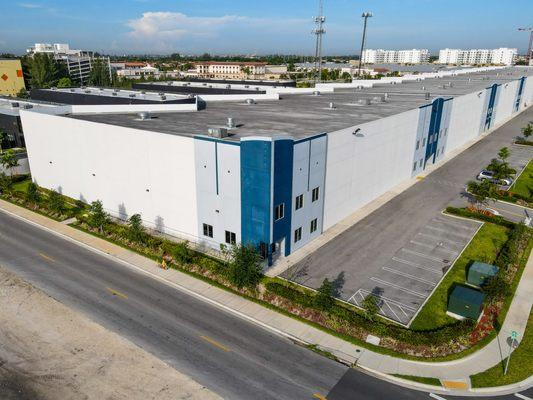 Our warehouse location in Doral, FL.