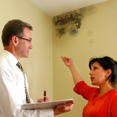 A mold assessment starts with interviewing our client regarding their observations- involving odors, visual evidence, health symptoms.