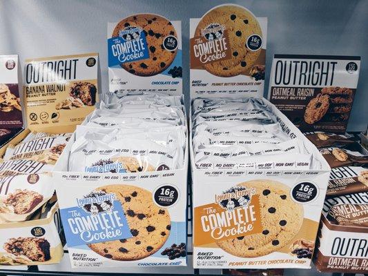 We've got your protein packed powders snacks and more!