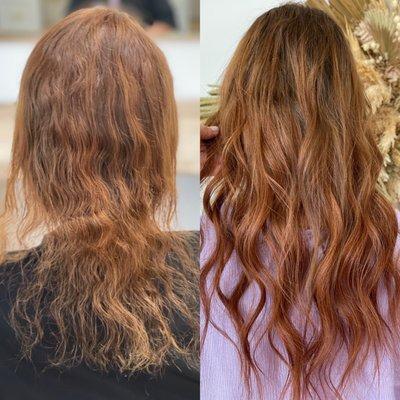 A transformation for a beautiful new client.