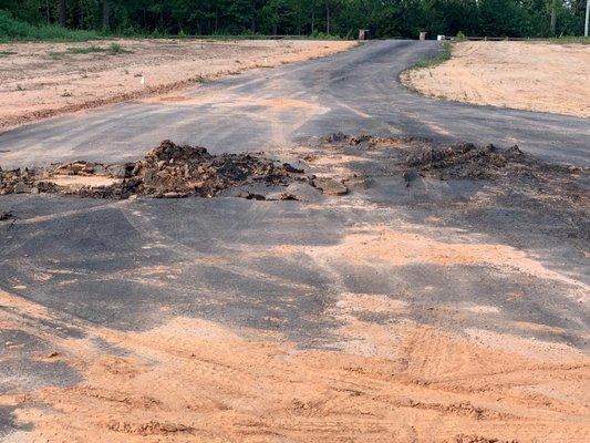 Work performed by Better Roads and Drives and Patrick Burke of Burke Construction