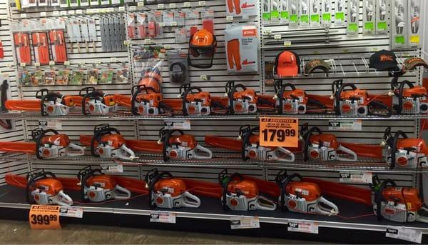 Stihl chainsaws sales and service