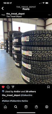 Contact us for your tire needs. We offer the nationwide Tire Protection Plan!