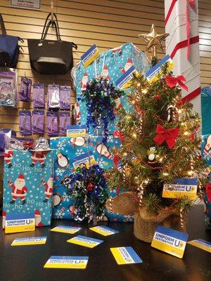 What are you looking for under your tree? For us, it's Uniform Destination gift cards. Spread the love for Scrubs, y'all!