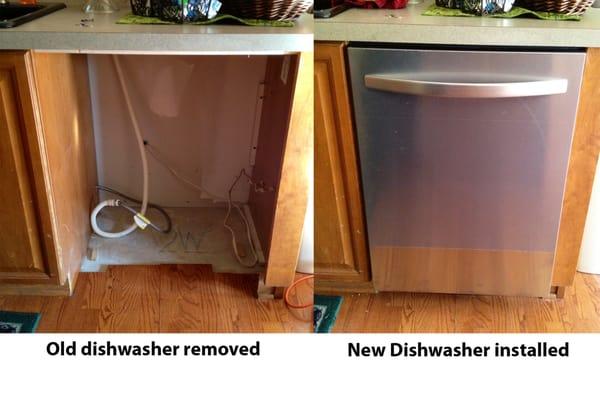 Appliance repair and install