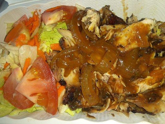 Jerk Chicken salad