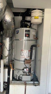 perfectly-installed new water heater