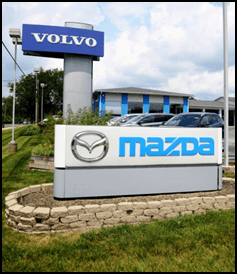 Royal South Mazda Volvo
 3225 South Walnut Street
 Bloomington, Indiana 47401
 812-339-1161
 http://www.royalsouthmazda.com/