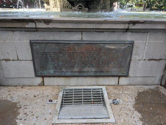 Kenan Memorial Fountain, Wilmington