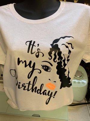 Custom birthday shirts