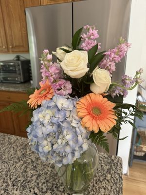 Beautiful flower arrangement from Blairstown Country Florist