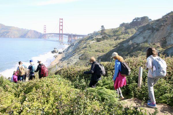 Within walking distance of the Bridge, Presidio, Baker Beach, Land's End and more.