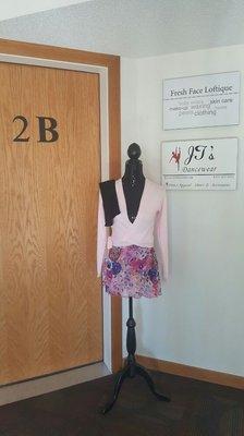 JT's shares Suite 2B with Fresh Face Loftique.