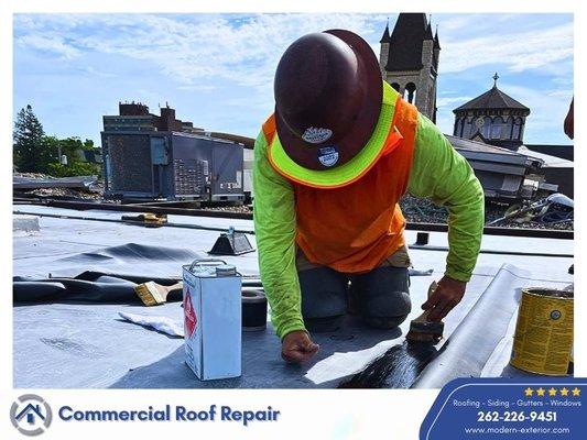 When you need help with your commercial roof, give us a call - we know what to do. We're here to make sure your roof is in good shape.