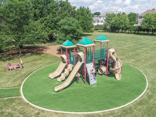 Playground at Meadow Woods Park.