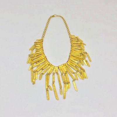 22 Karat Gold Cleopatra Style Necklace