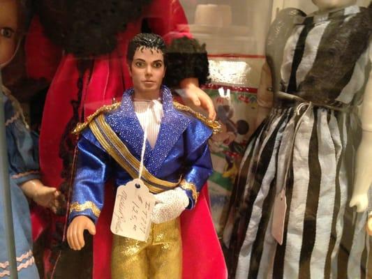 This Michael Jackson doll could be yours.