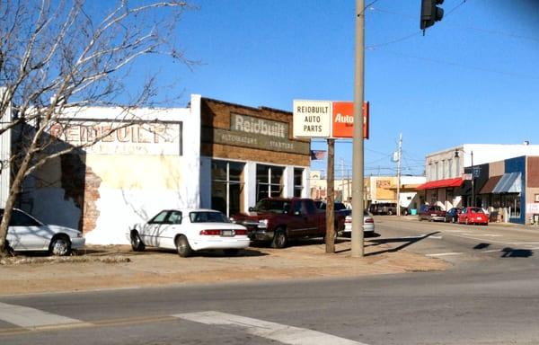 Reidbuilt, foot of Fillmore in downtown Corinth