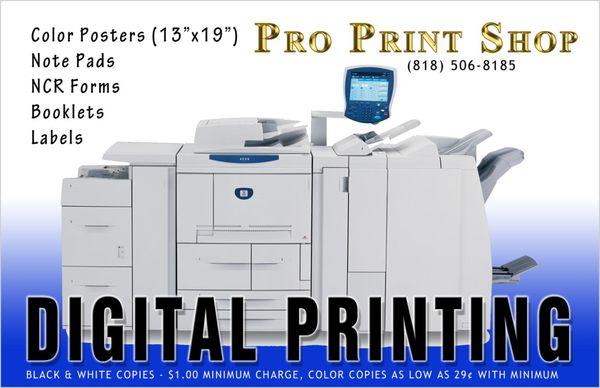 High speed digital copy machine, send your files or from your memory driver