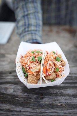 Fried Oyster Taco's