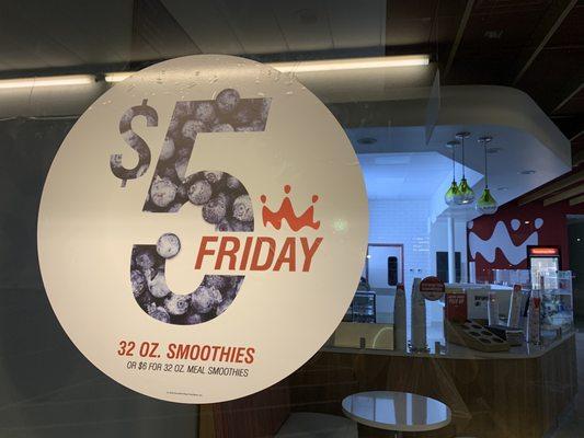 $5 Fridays!