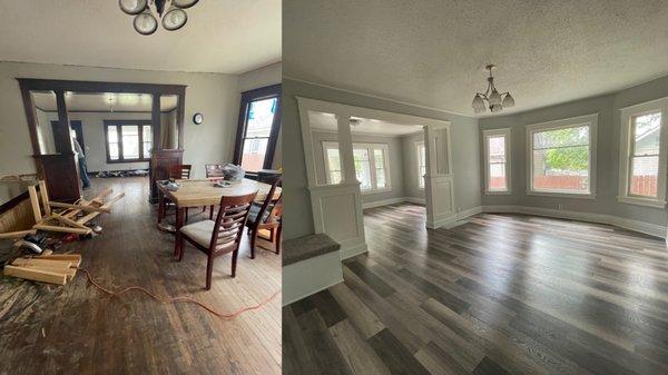 Remodeled Dining Room