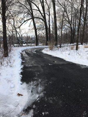 "Impassable driveway"