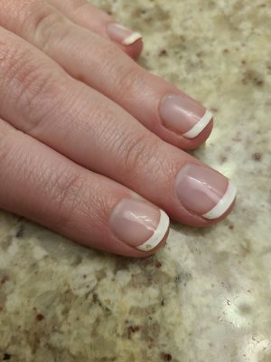 Sloppy nail job