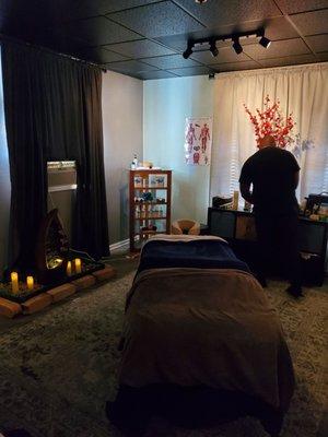 Massage room