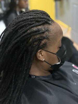 Locs, permanent locs extension