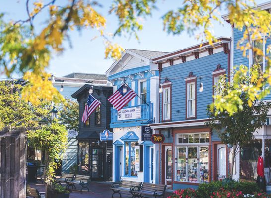 Coldwell Banker Sol Needles Real Estate office on the Washington Street Mall