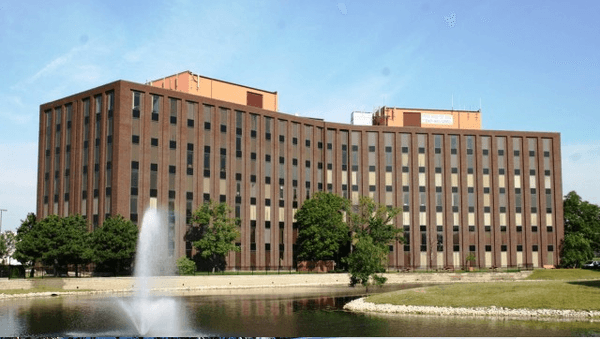 Office building at 1699 Wall St, in Mount Prospect