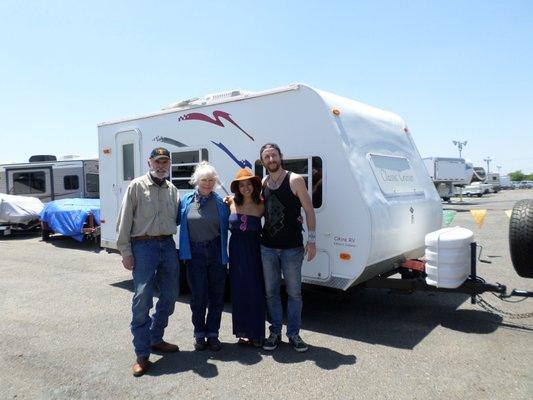 Small single axle travel trailer sold!