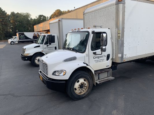 We have a fleet of trucks like these ready to move you.